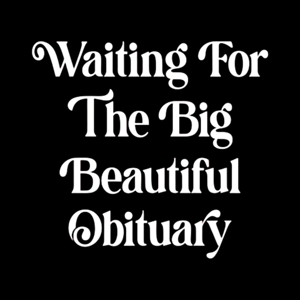 Waiting for The Big Beautiful Obituary Off Shoulder T-shirts