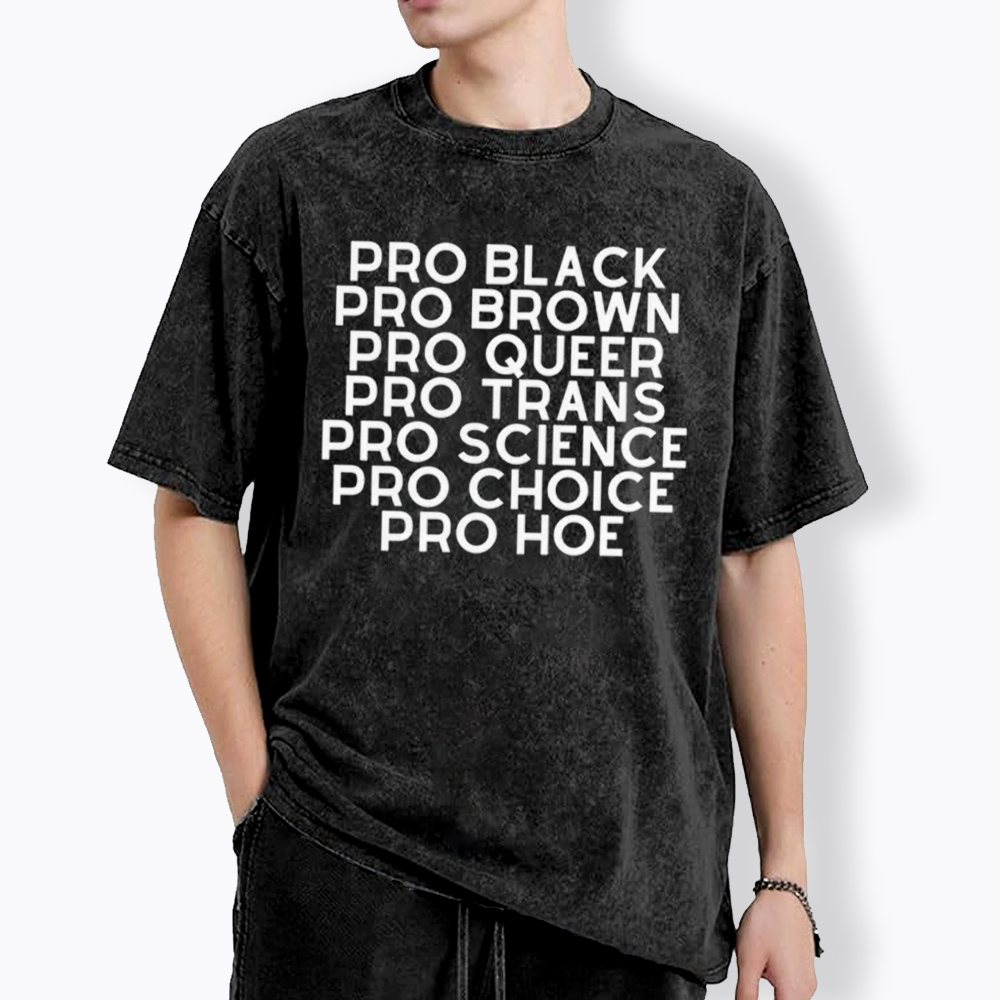 Pro Black Pro Hoe Washed T-Shirt