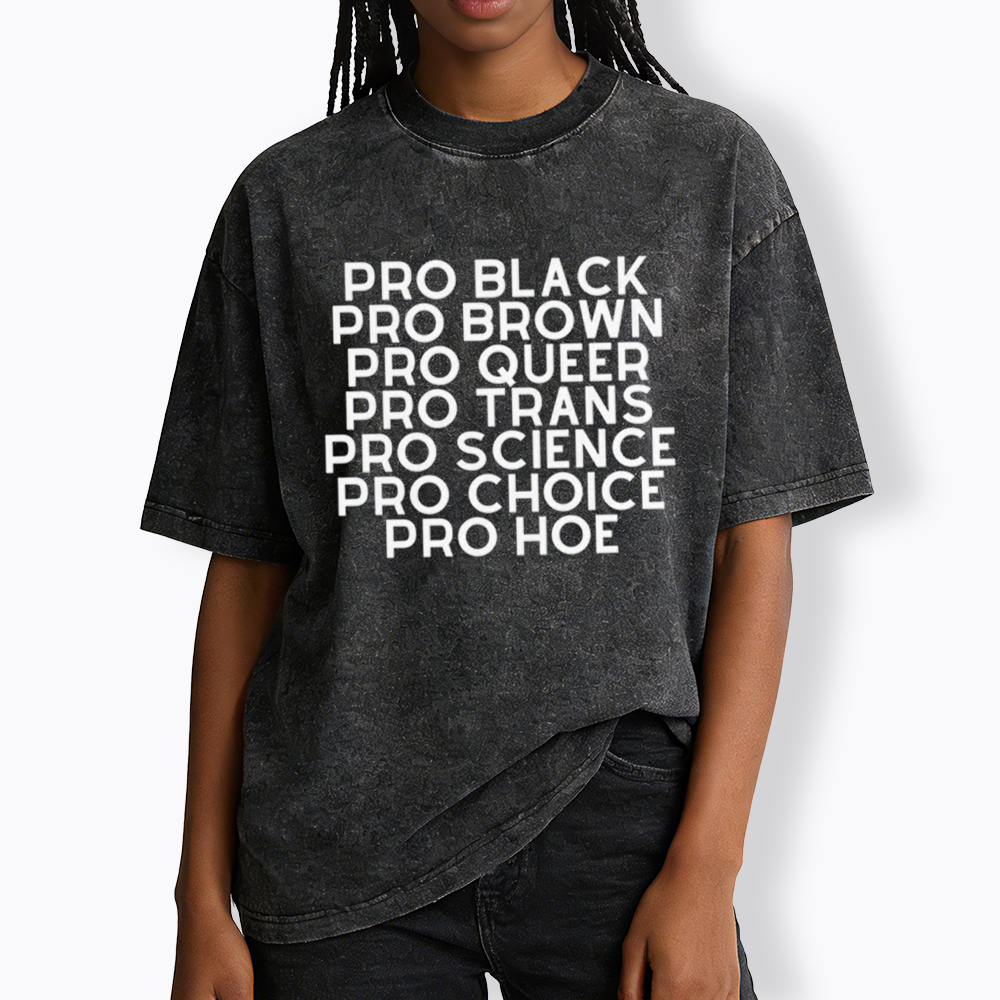 Pro Black Pro Hoe Washed T-Shirt