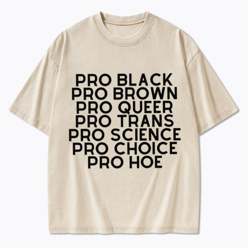 Pro Black Pro Hoe Washed T-Shirt