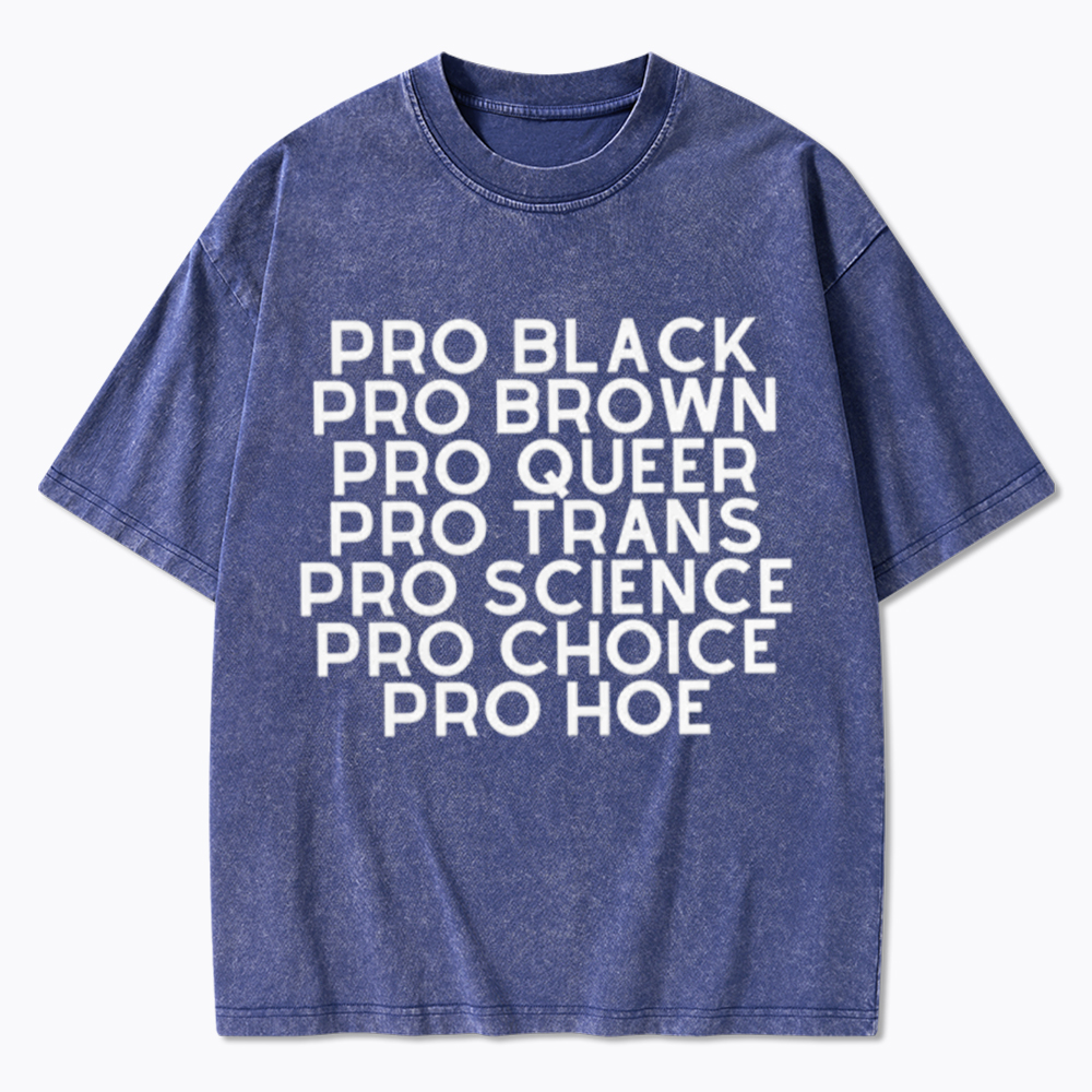 Pro Black Pro Hoe Washed T-Shirt
