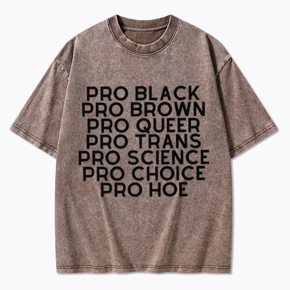 Pro Black Pro Hoe Washed T-Shirt