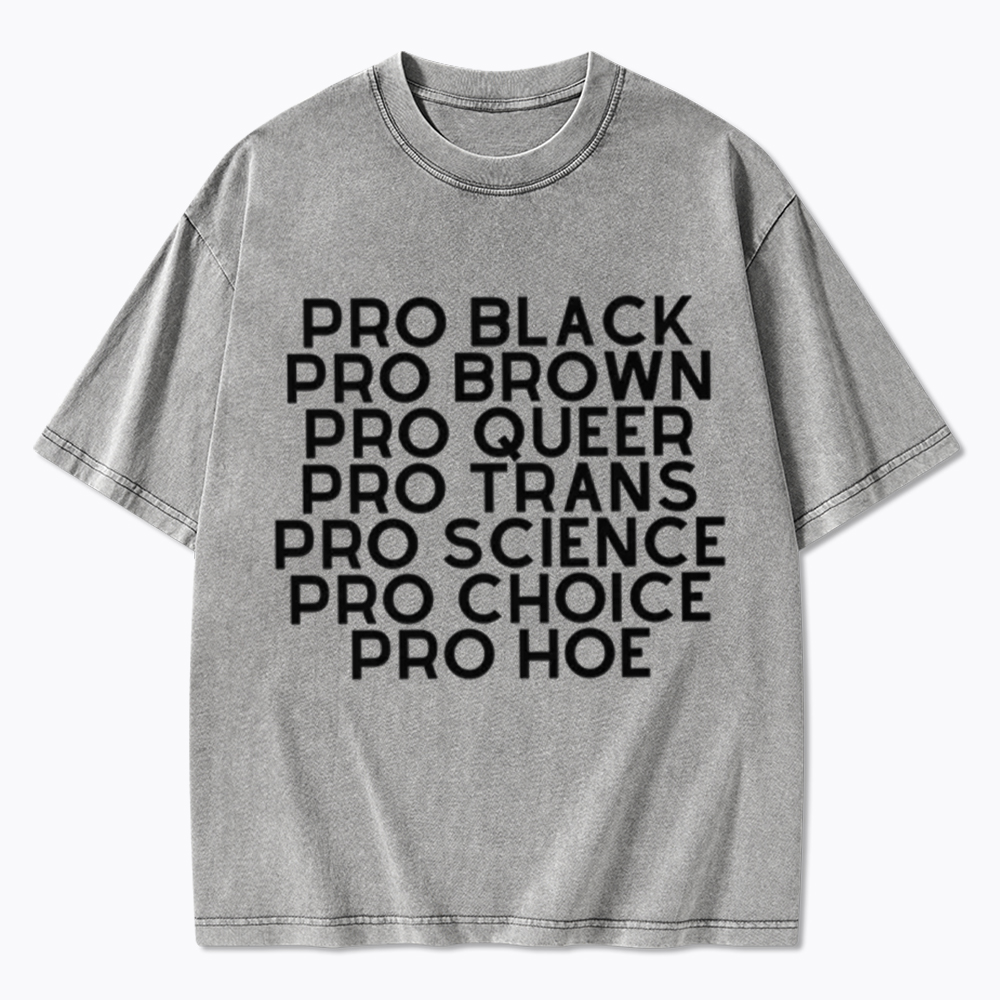 Pro Black Pro Hoe Washed T-Shirt