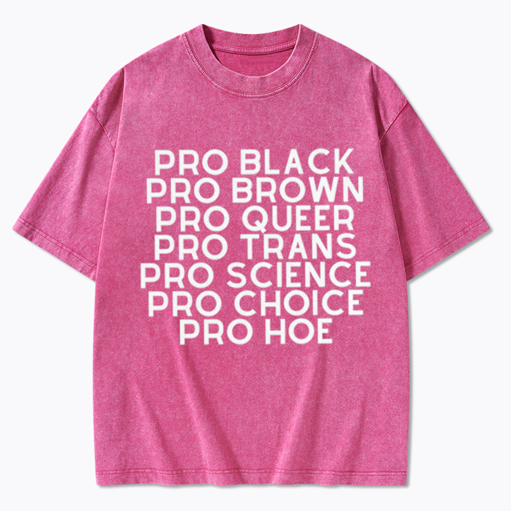 Pro Black Pro Hoe Washed T-Shirt