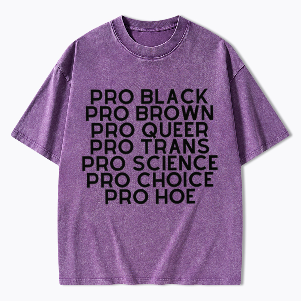 Pro Black Pro Hoe Washed T-Shirt