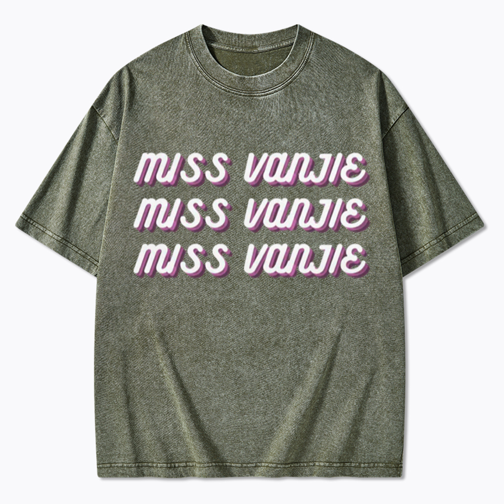 Miss Vanjie Washed T-Shirt