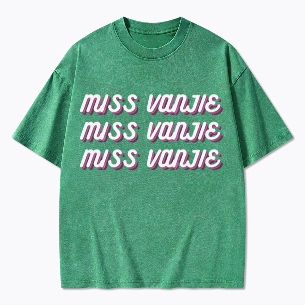 Miss Vanjie Washed T-Shirt