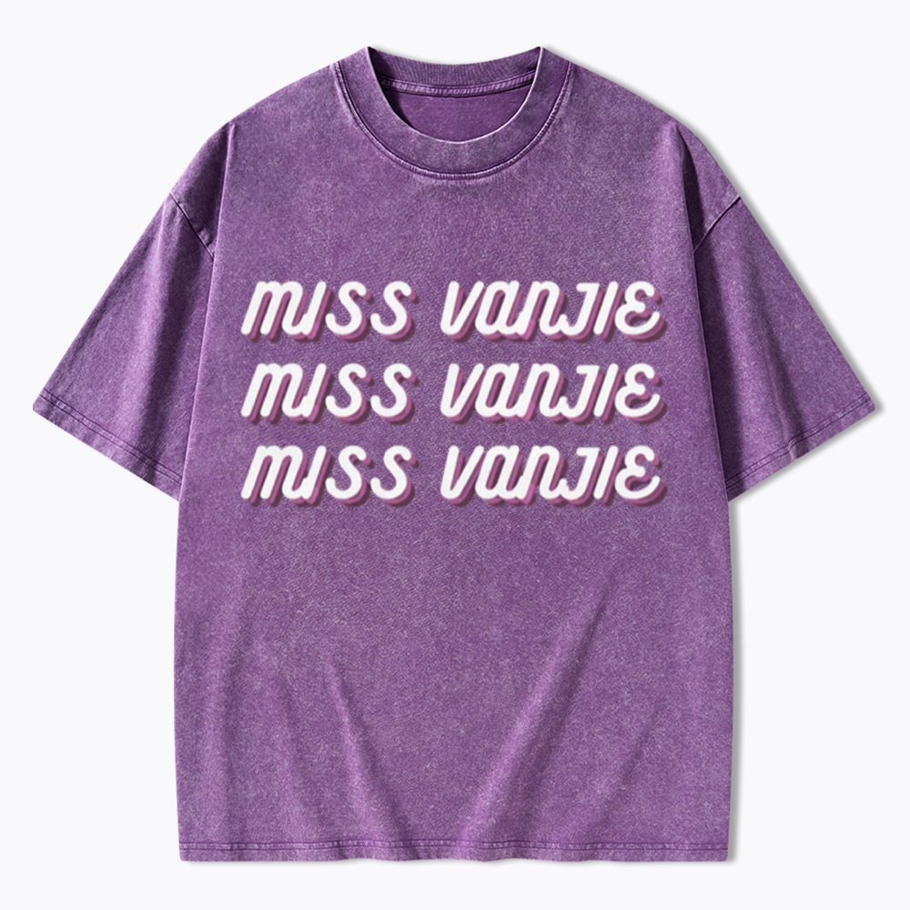 Miss Vanjie Washed T-Shirt