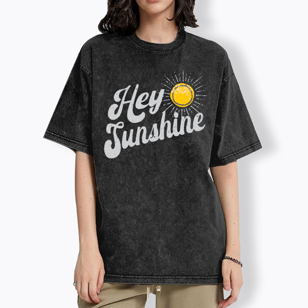 Be Kind Hey Sunshine Washed T-Shirt
