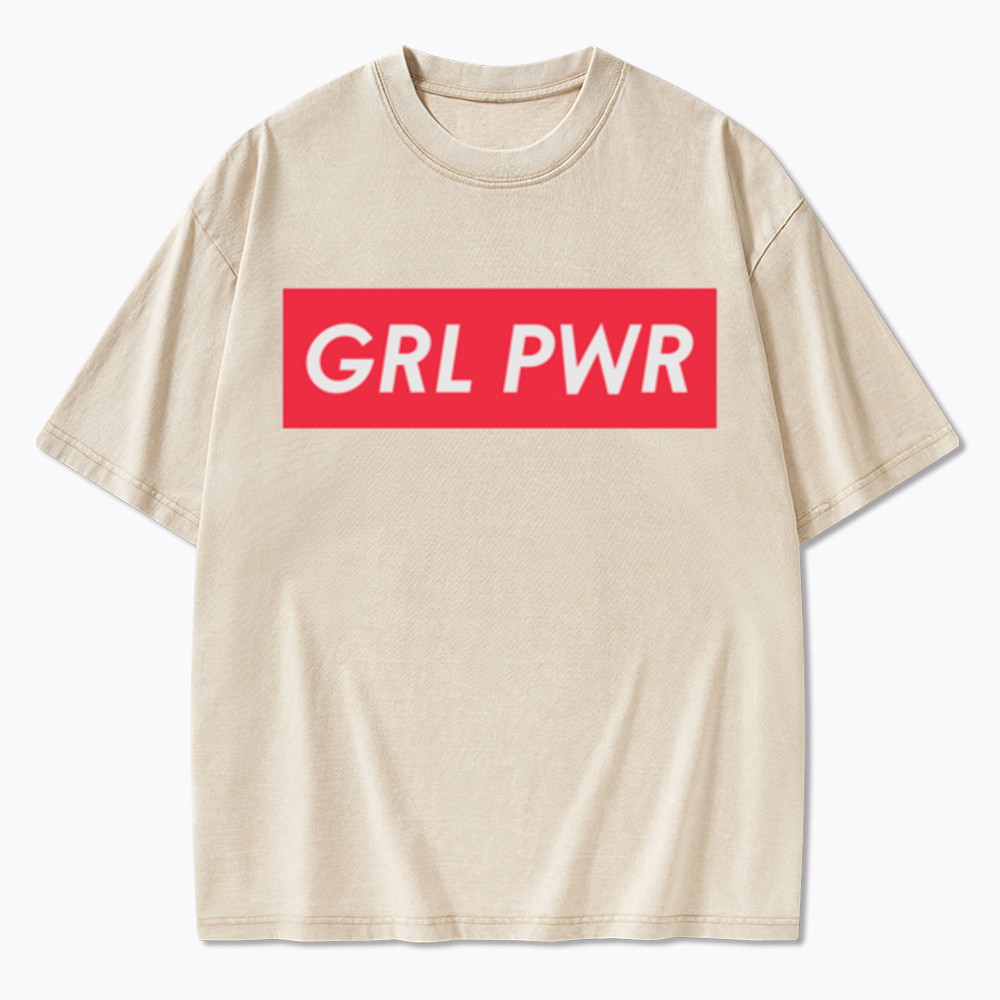 Girl Power Washed T-Shirt