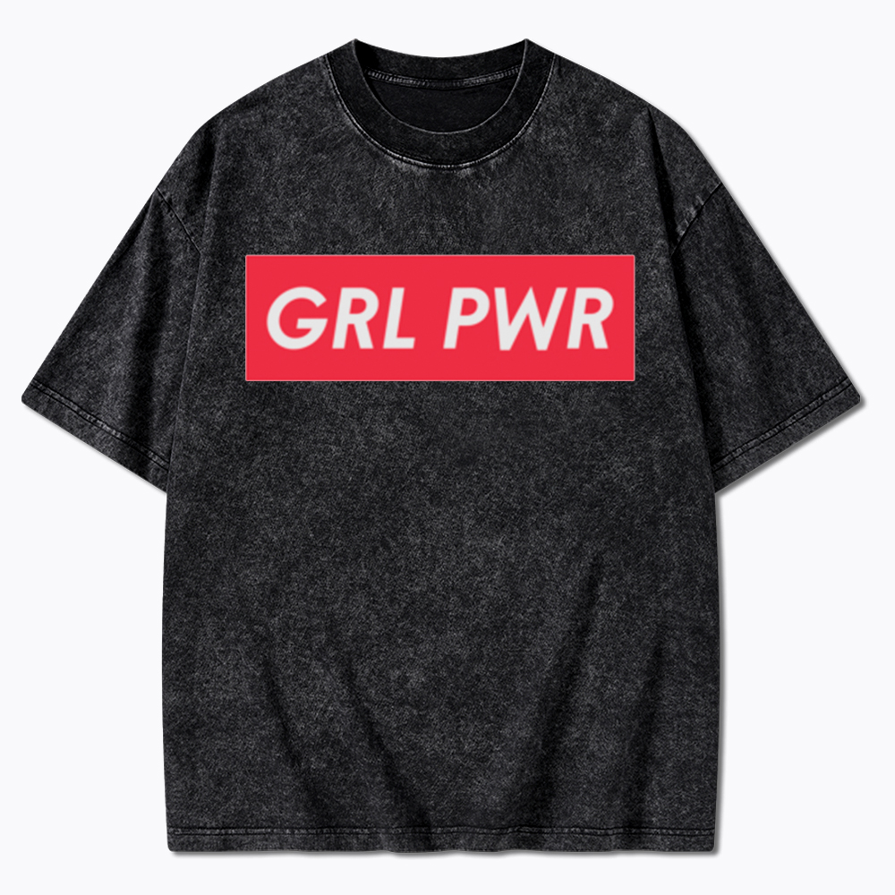 Girl Power Washed T-Shirt