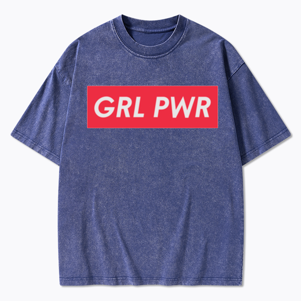 Girl Power Washed T-Shirt