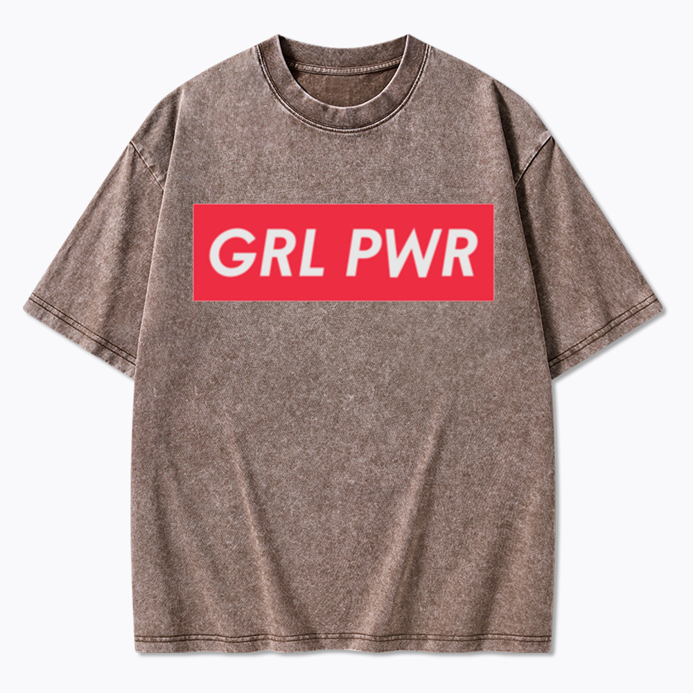 Girl Power Washed T-Shirt