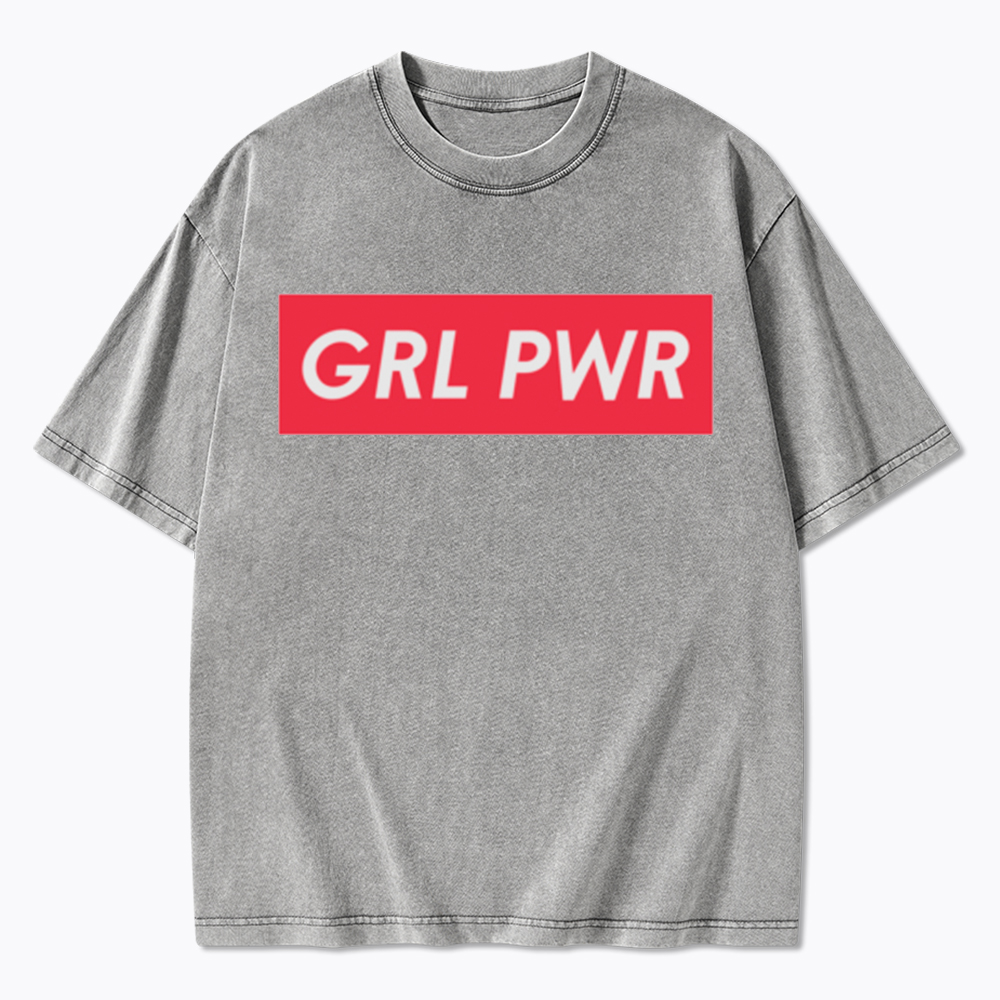Girl Power Washed T-Shirt