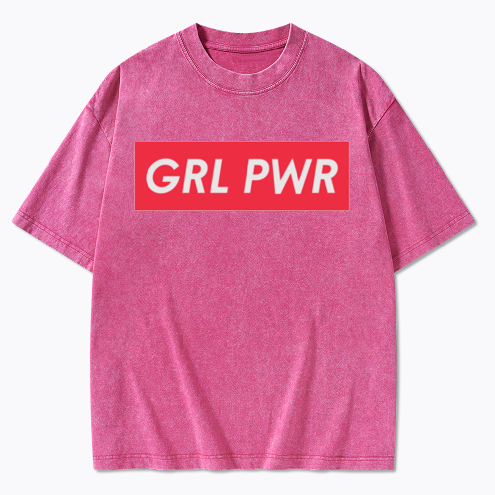 Girl Power Washed T-Shirt