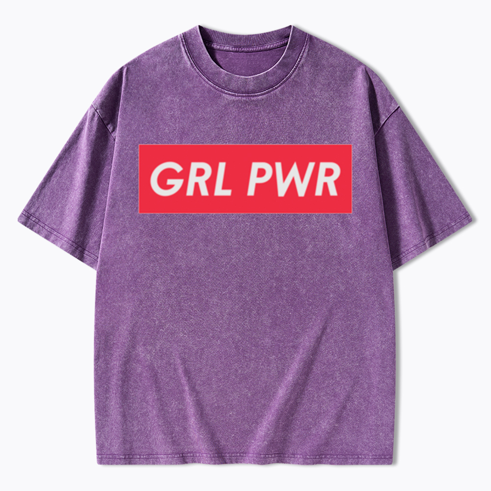 Girl Power Washed T-Shirt