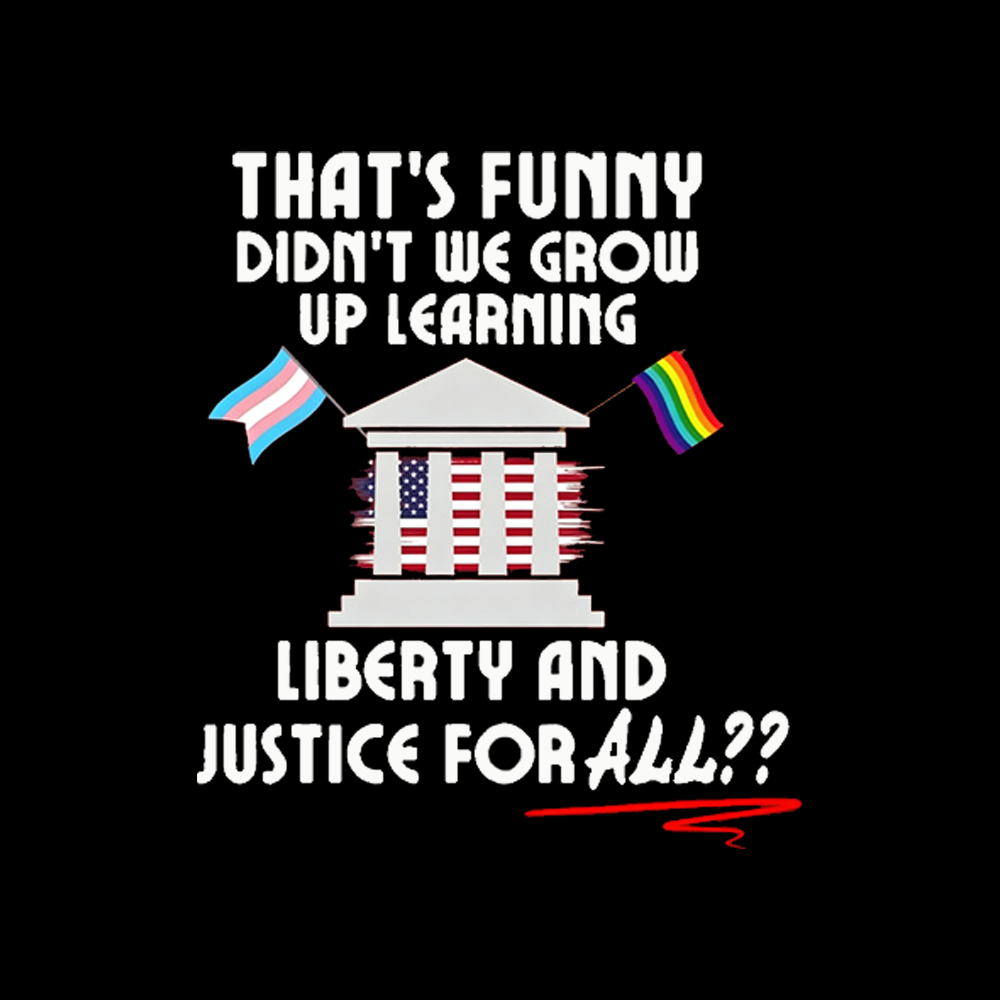 We Learned Liberty and Justice for ALL Cropped T-Shirt