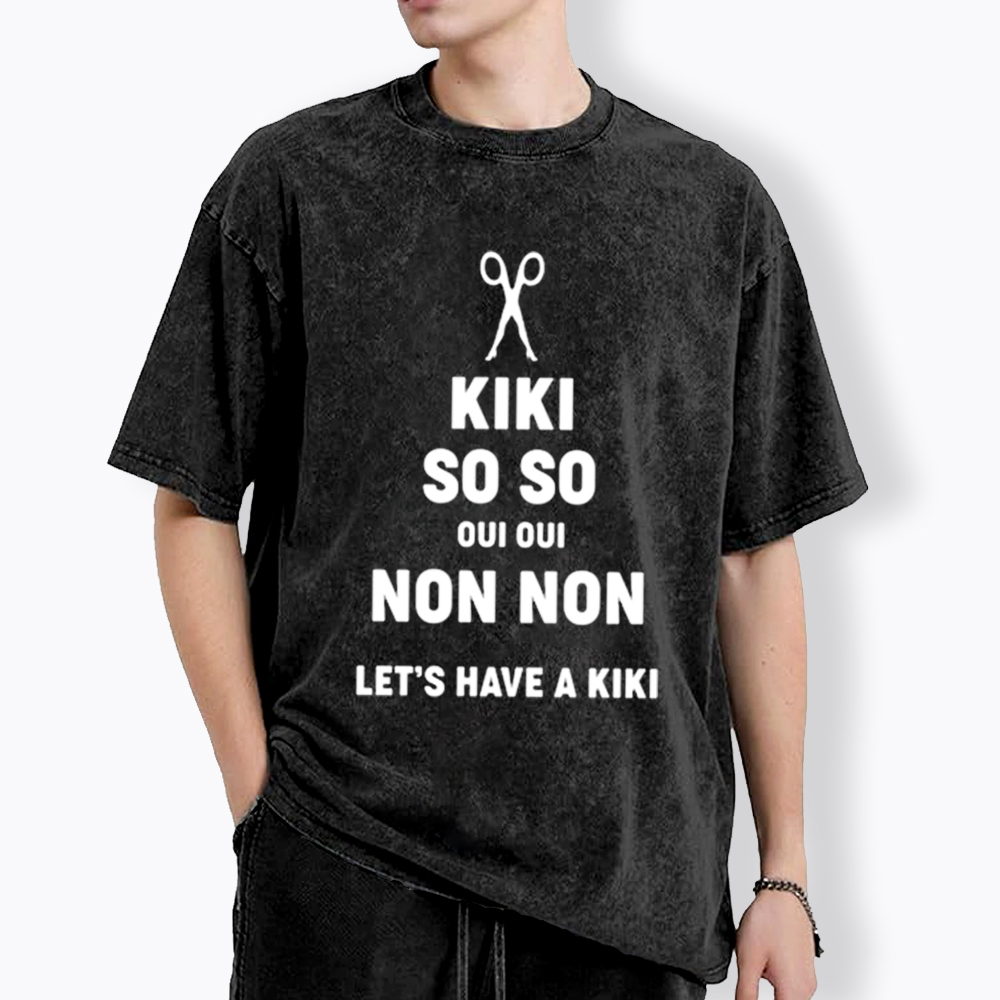 Let's Have a Kiki Washed T-Shirt