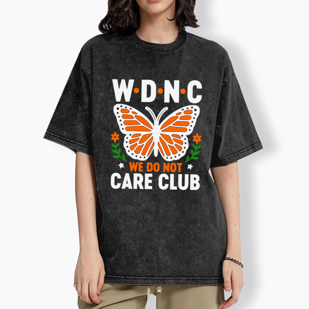 We Do Not Care Club Washed T-Shirt