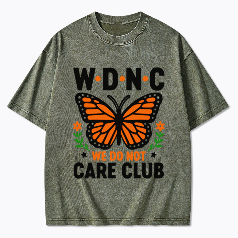 We Do Not Care Club Washed T-Shirt