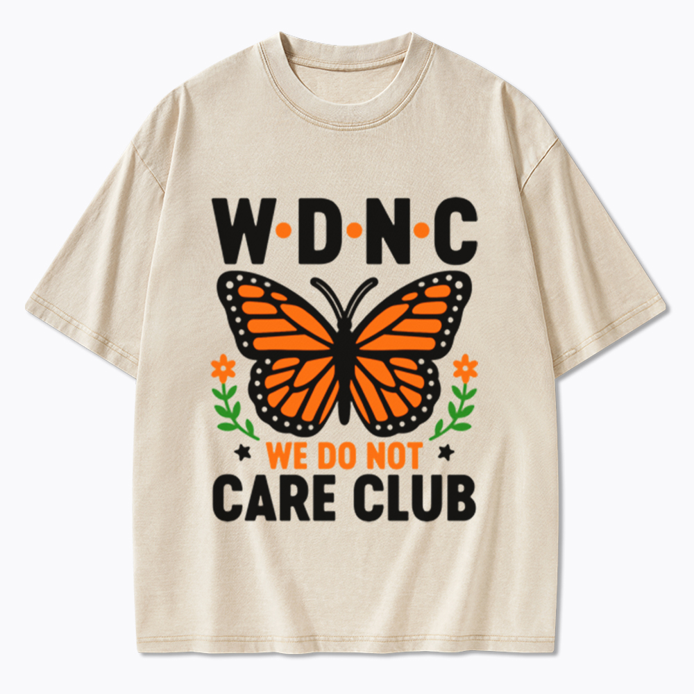 We Do Not Care Club Washed T-Shirt