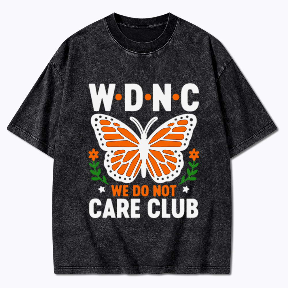 We Do Not Care Club Washed T-Shirt