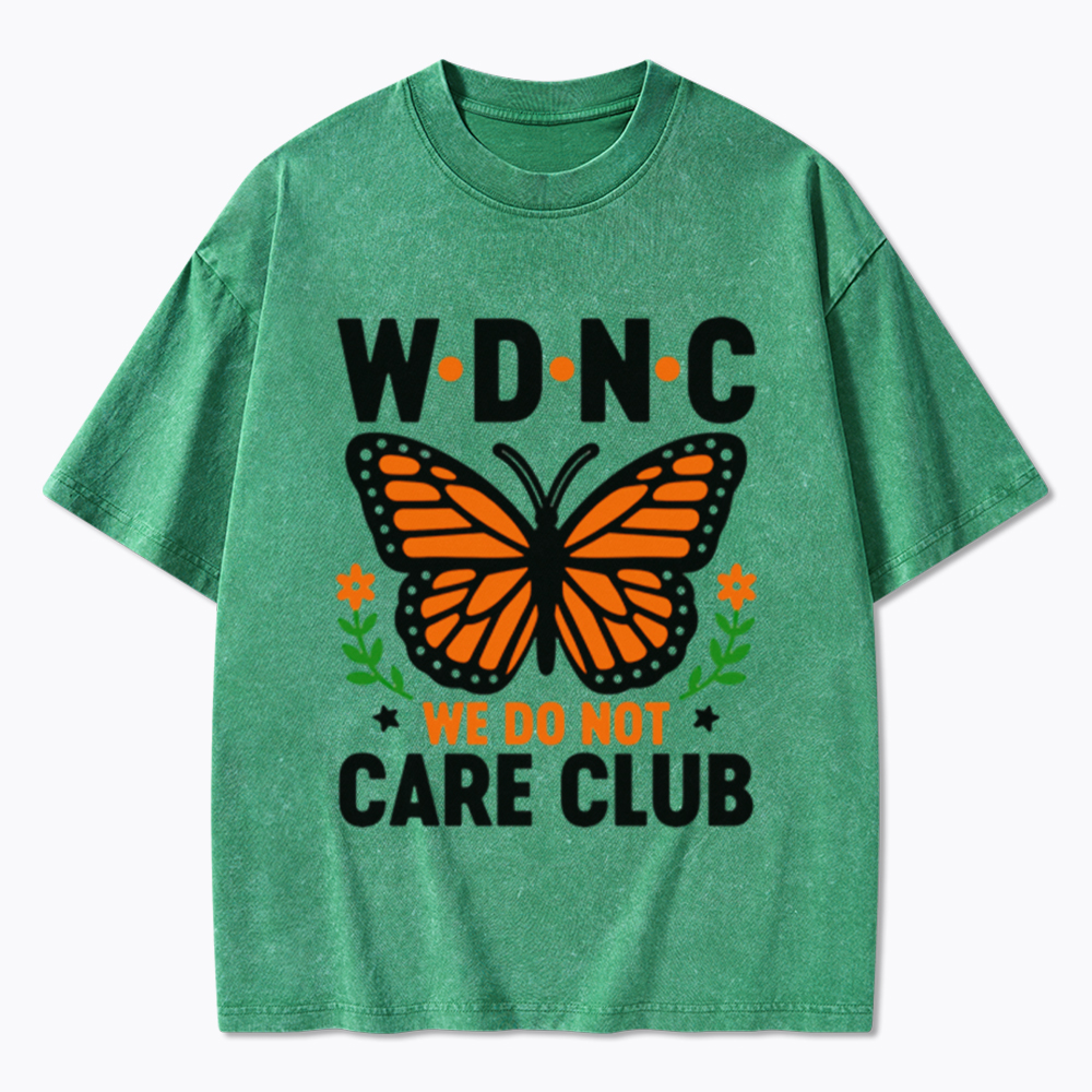 We Do Not Care Club Washed T-Shirt