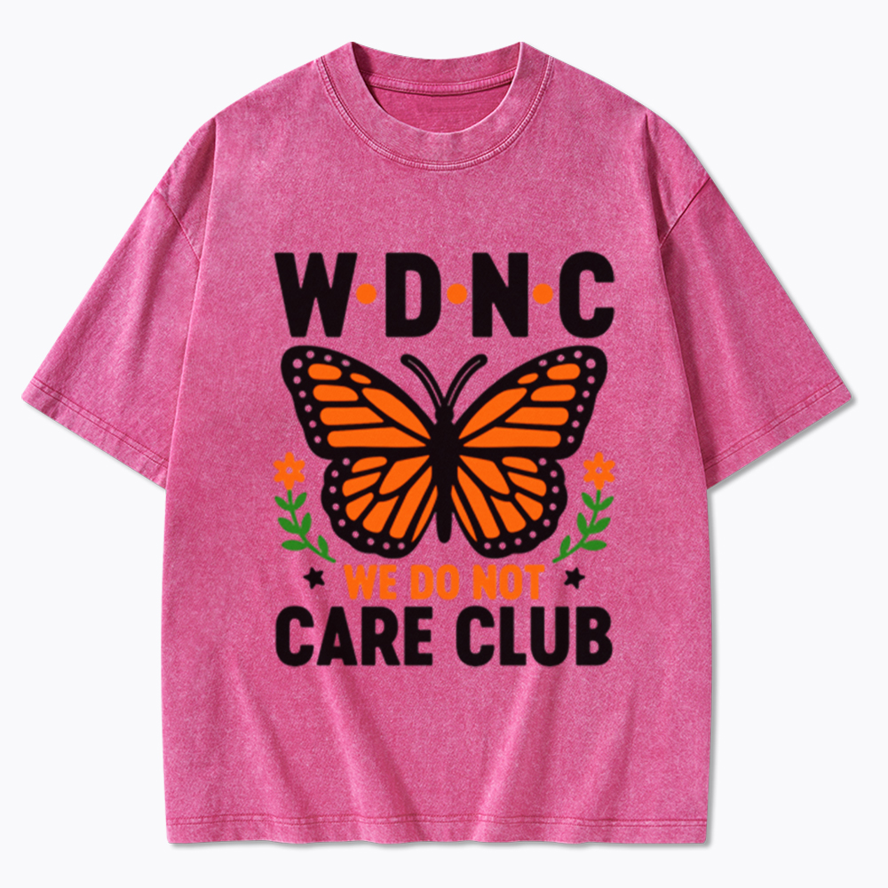 We Do Not Care Club Washed T-Shirt