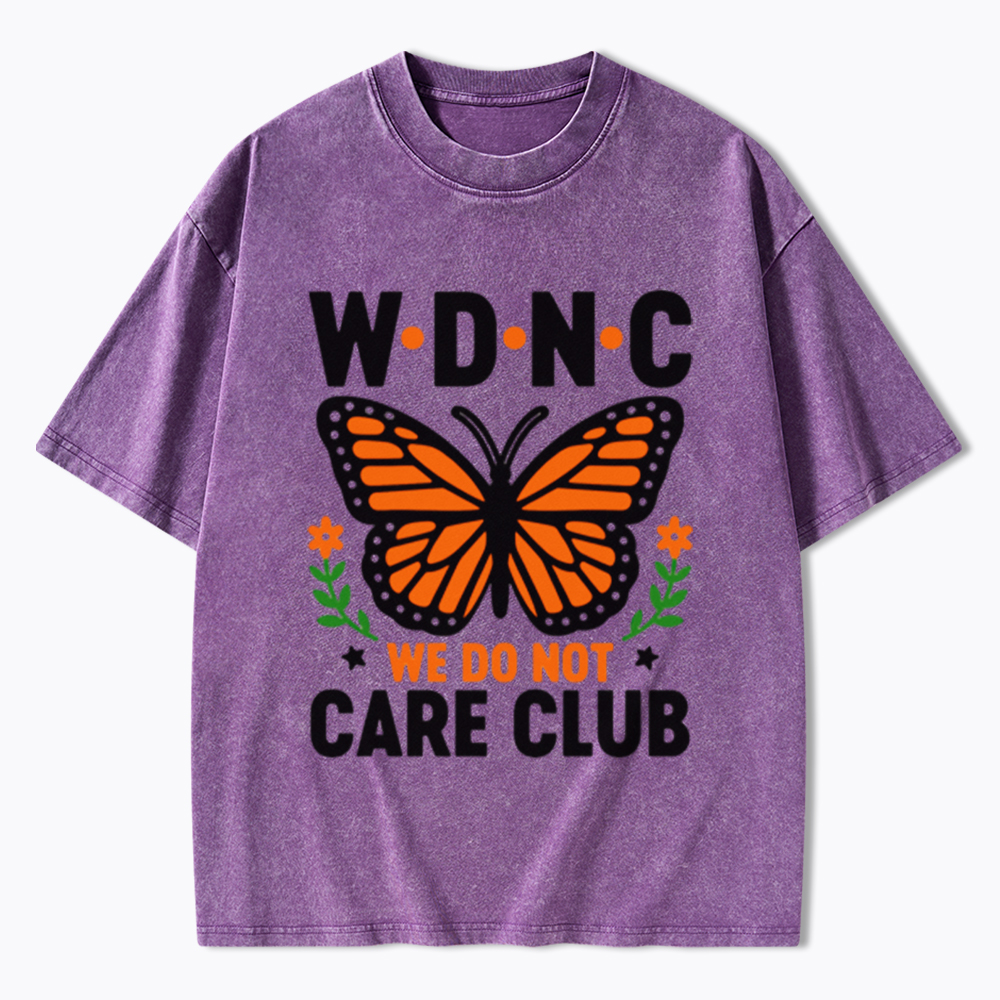 We Do Not Care Club Washed T-Shirt