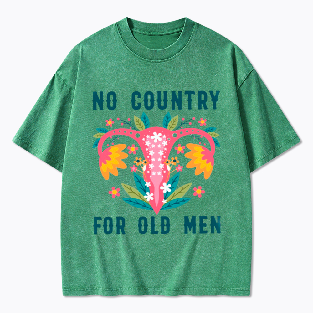 No Country For Old Men Washed T-Shirt