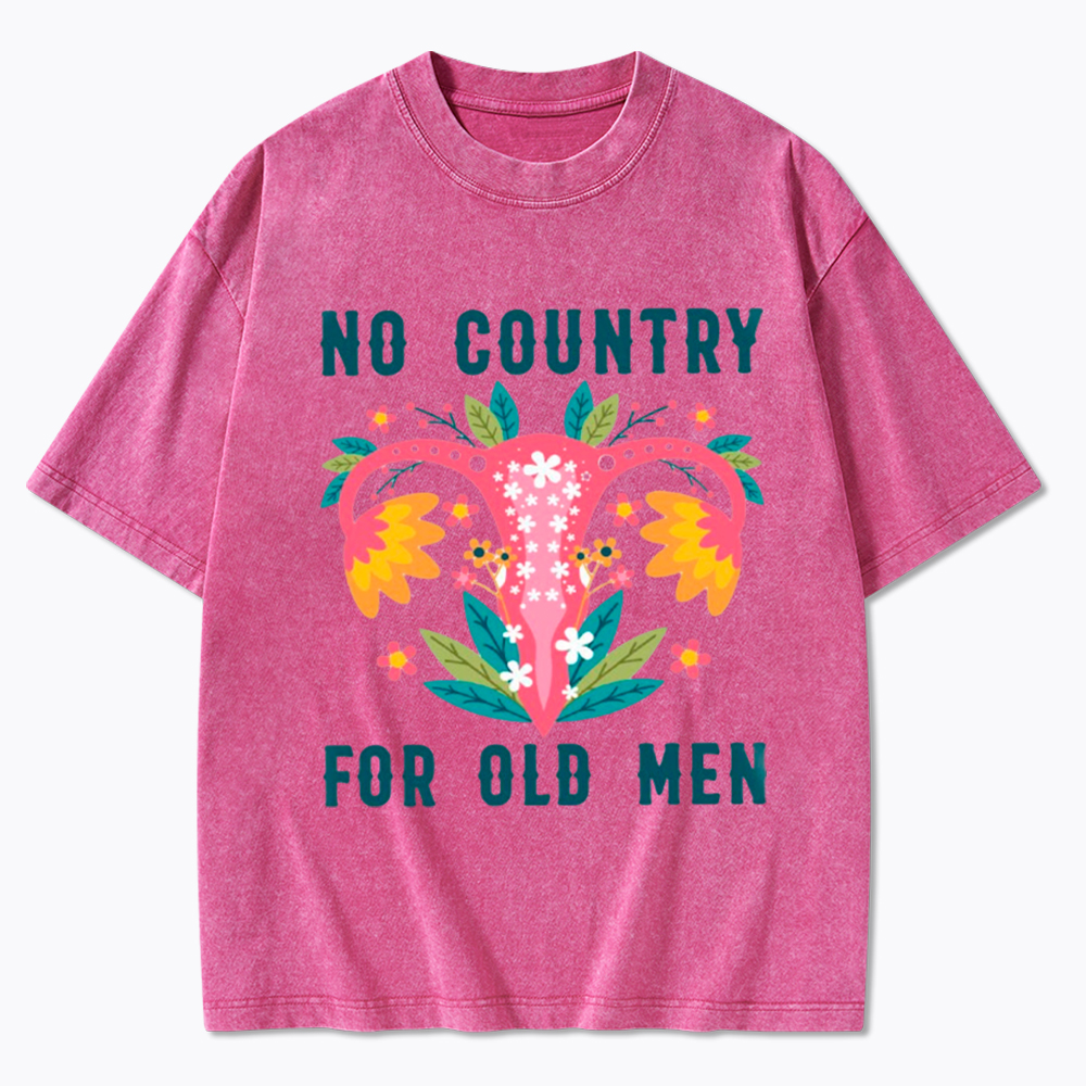 No Country For Old Men Washed T-Shirt