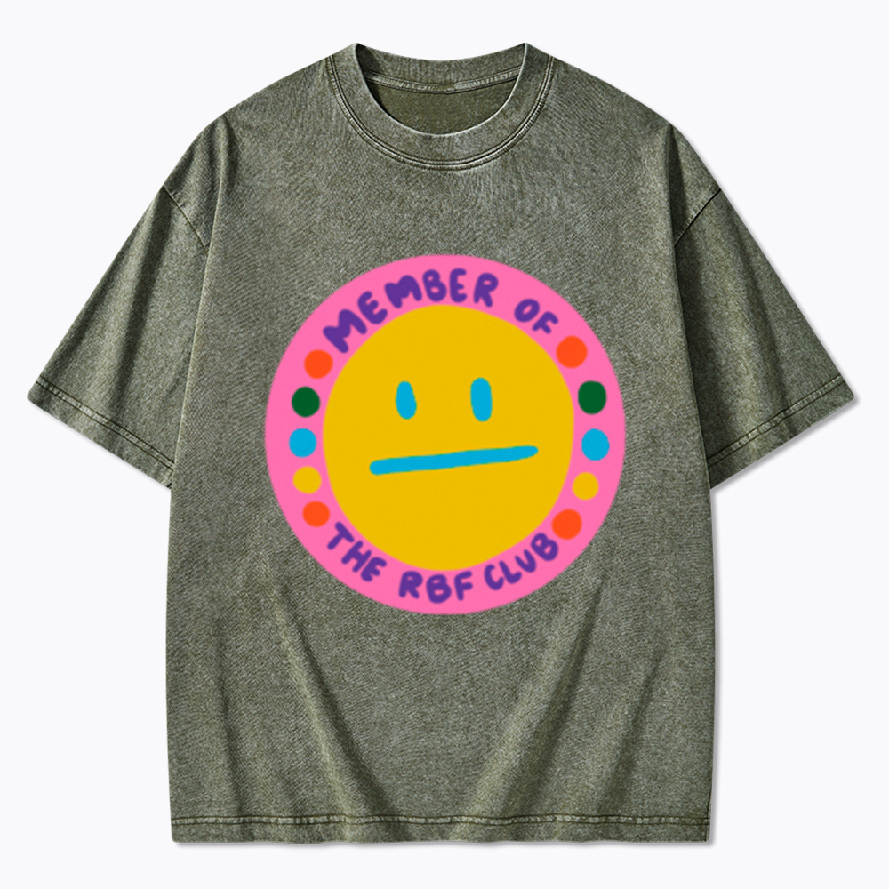 Member of the RBF Club Washed T-Shirt