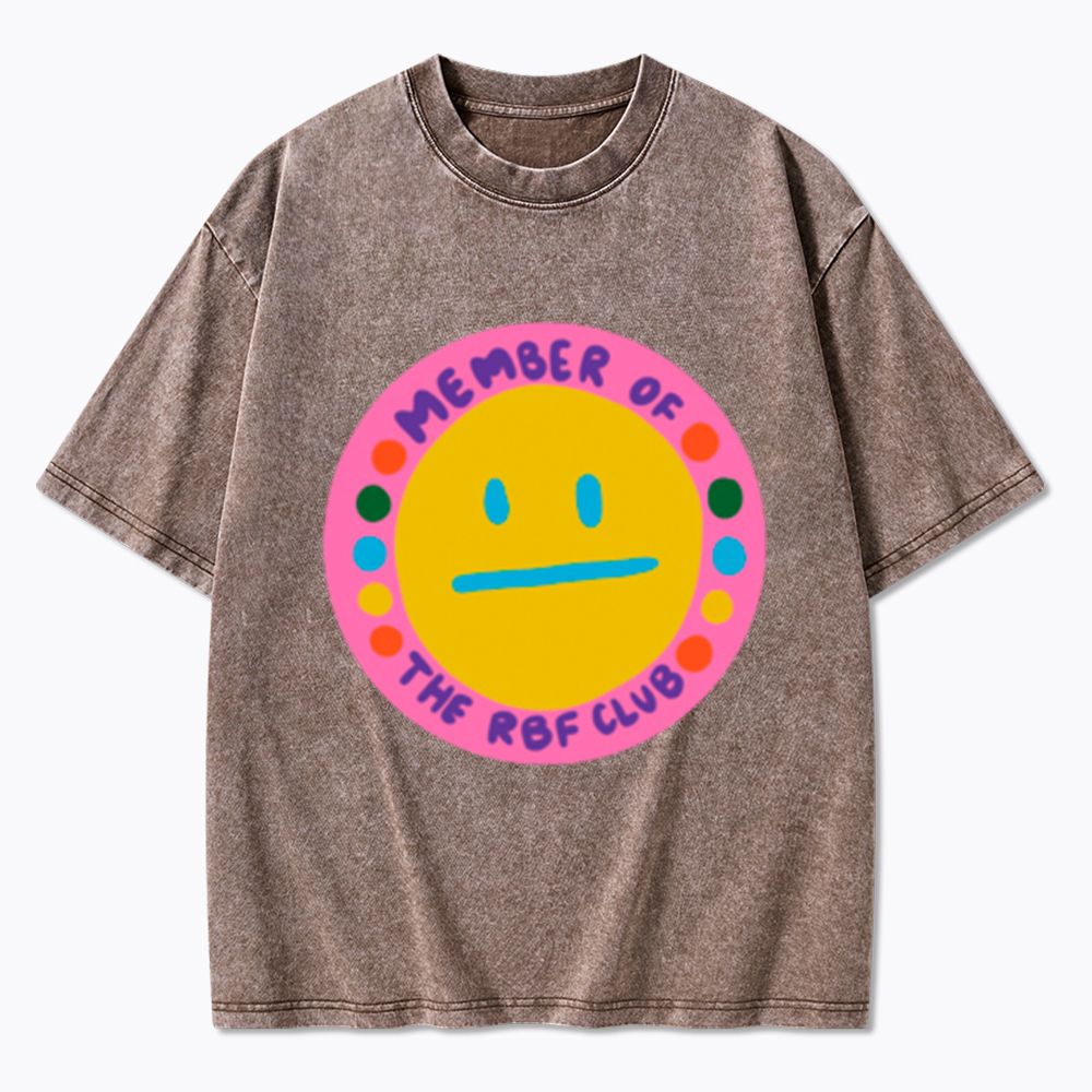 Member of the RBF Club Washed T-Shirt