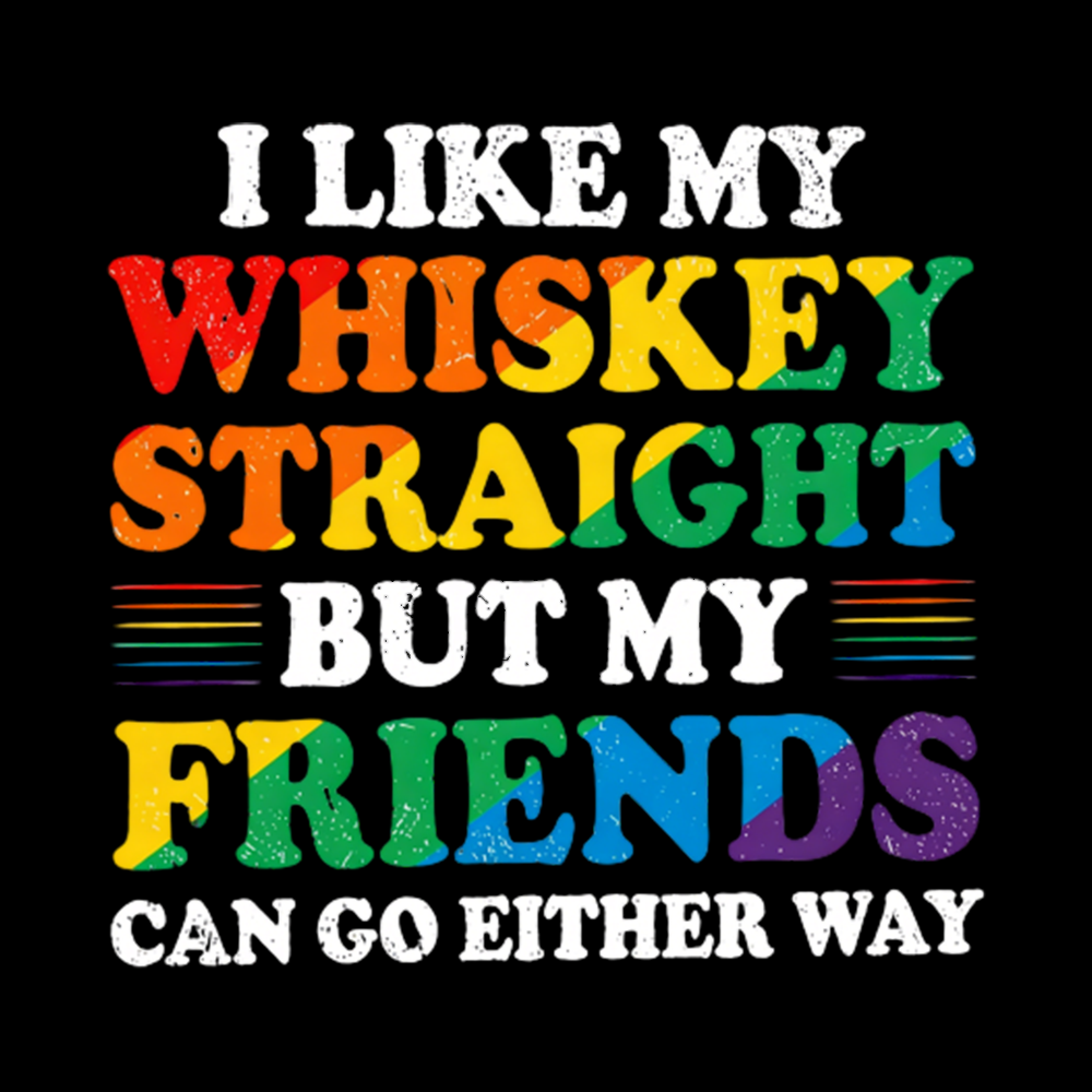 I Like My Whiskey Straight Off Shoulder T-shirt