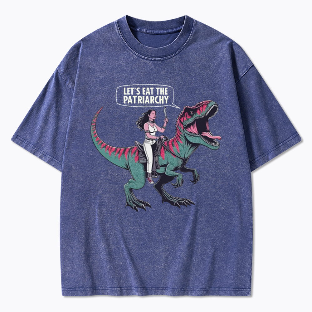 Eat The Patriarchy Washed T-Shirt