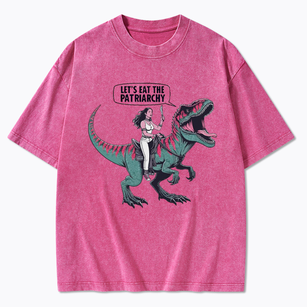 Eat The Patriarchy Washed T-Shirt
