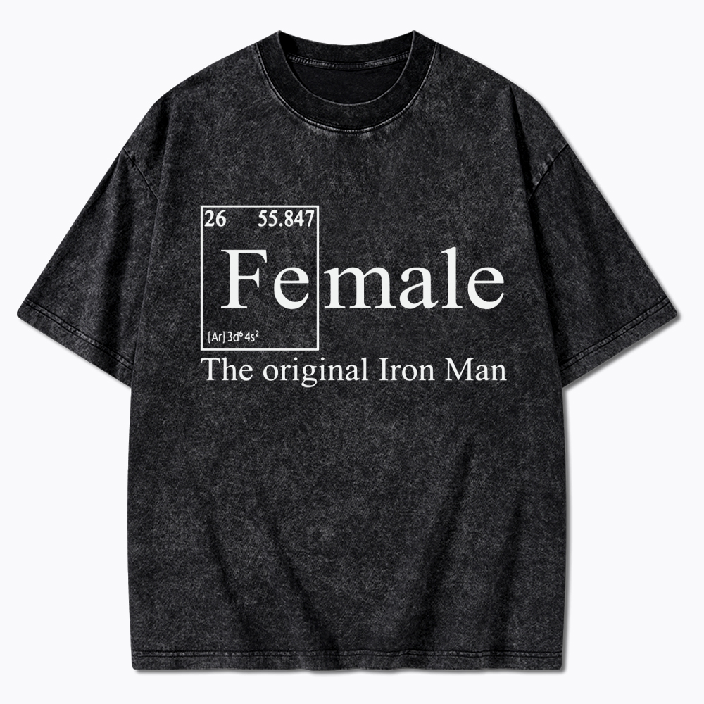 Geek Feminism Washed T-Shirt