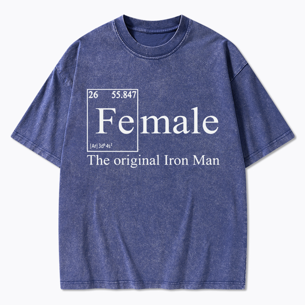 Geek Feminism Washed T-Shirt