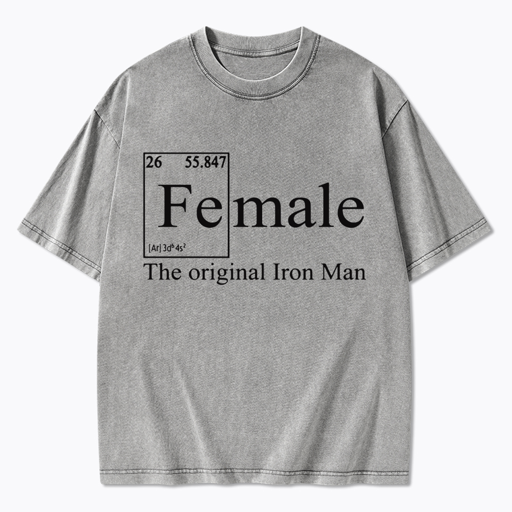Geek Feminism Washed T-Shirt