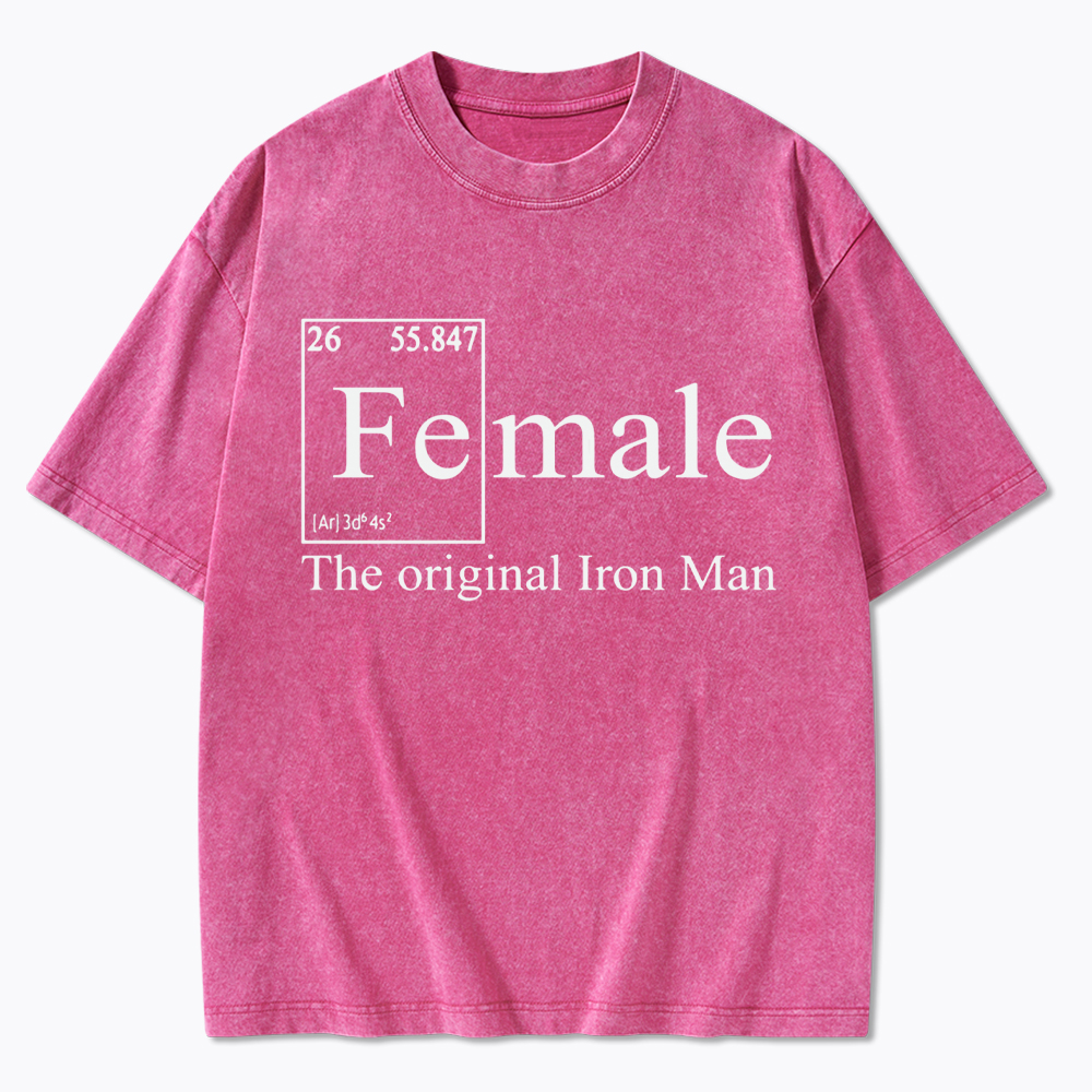 Geek Feminism Washed T-Shirt