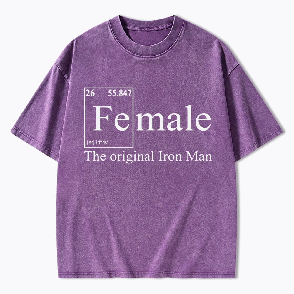 Geek Feminism Washed T-Shirt