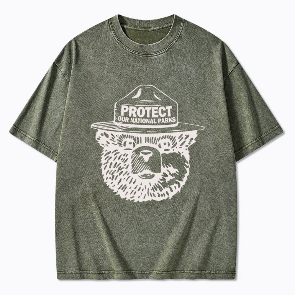 Protect Our Parks Washed T-Shirt