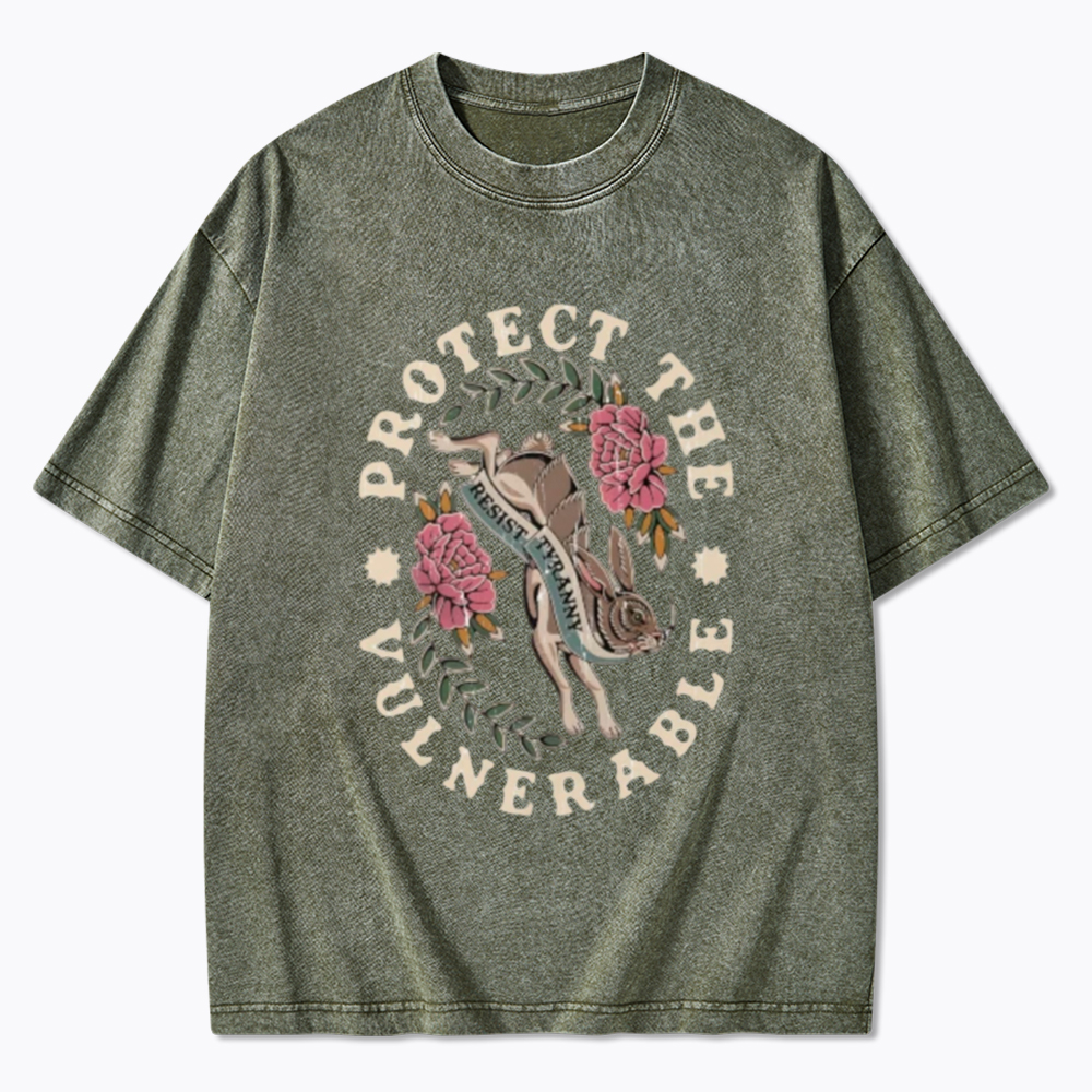 Protect The Vulnerable Washed T-Shirt
