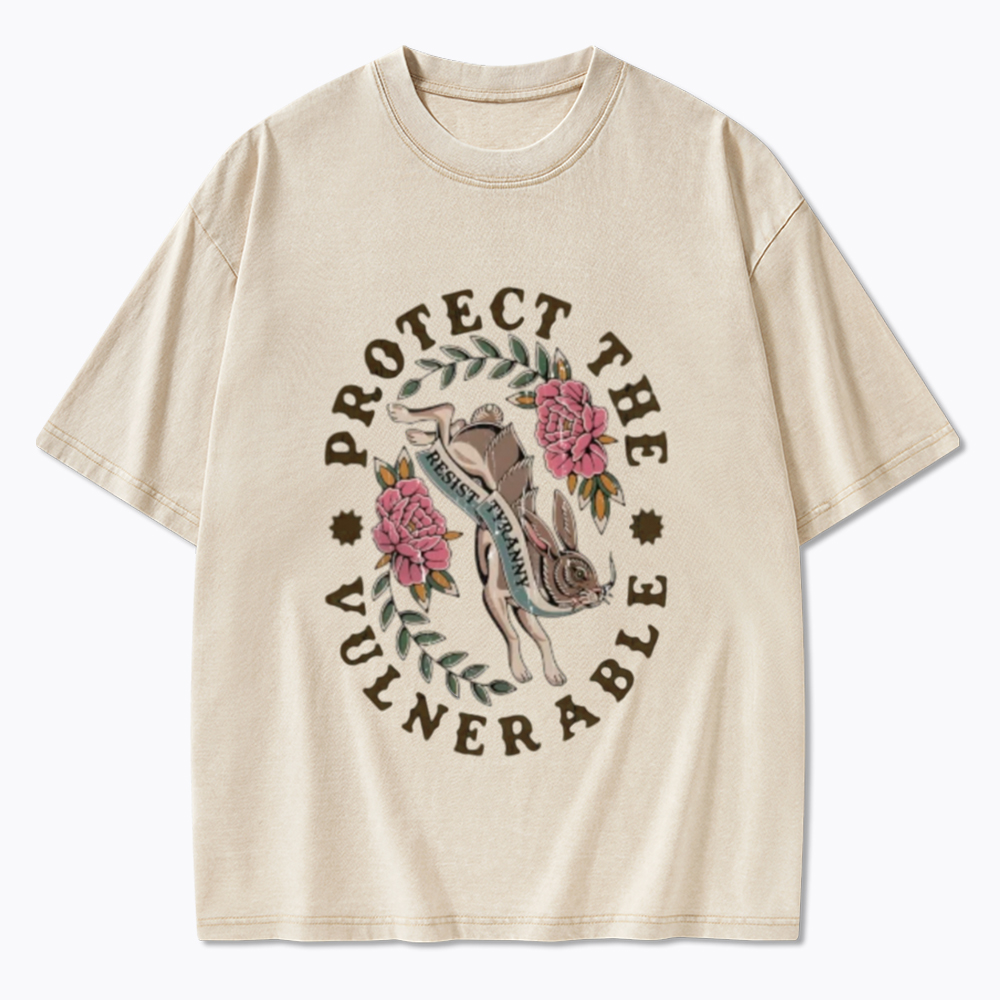 Protect The Vulnerable Washed T-Shirt