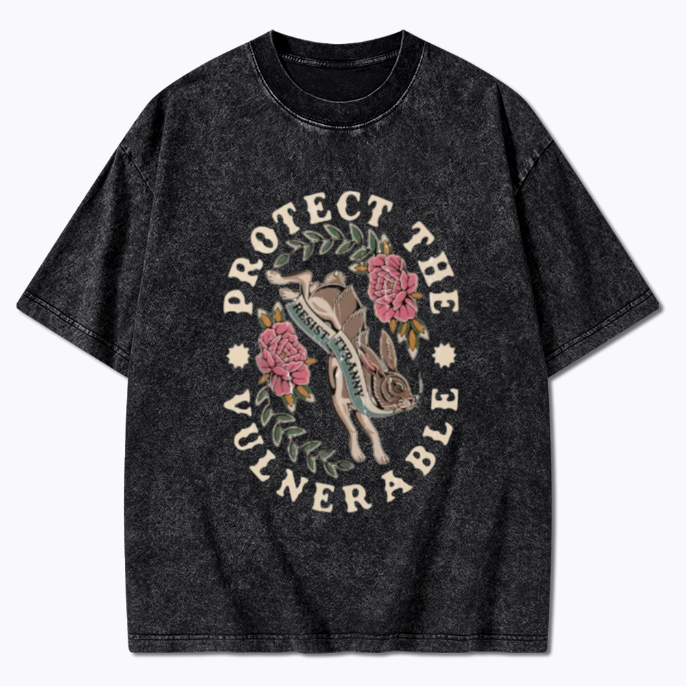 Protect The Vulnerable Washed T-Shirt