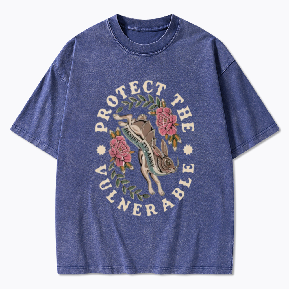 Protect The Vulnerable Washed T-Shirt