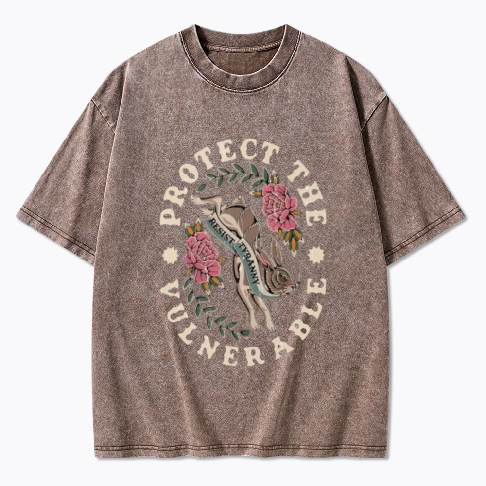 Protect The Vulnerable Washed T-Shirt