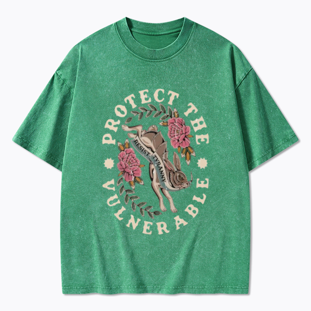 Protect The Vulnerable Washed T-Shirt