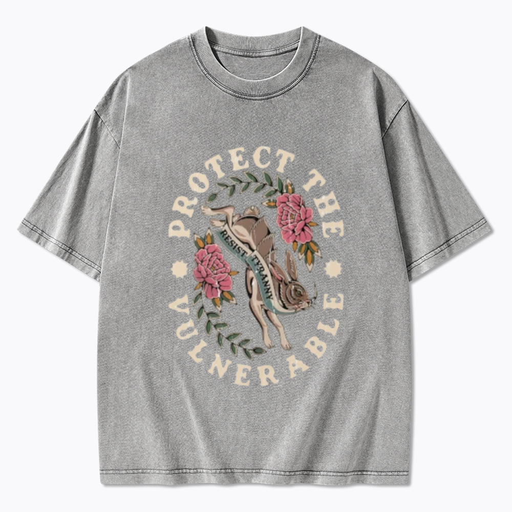 Protect The Vulnerable Washed T-Shirt