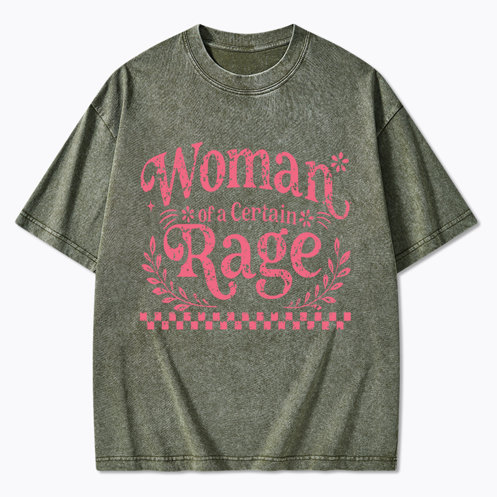 Woman of a Certain Rage Washed T-Shirt